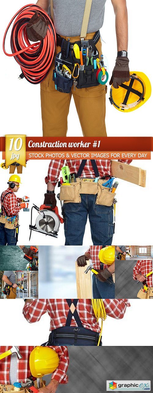 Constraction worker 1, 10 x UHQ JPEG