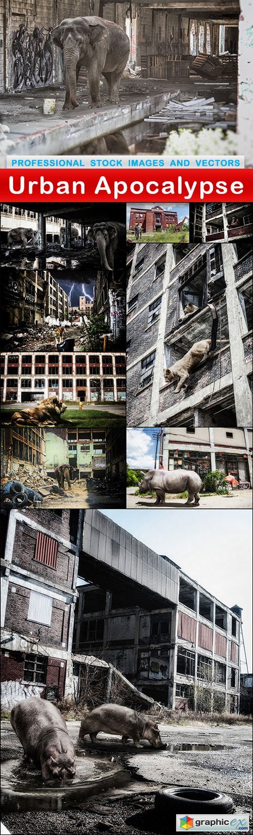 Urban Apocalypse - 10 UHQ JPEG