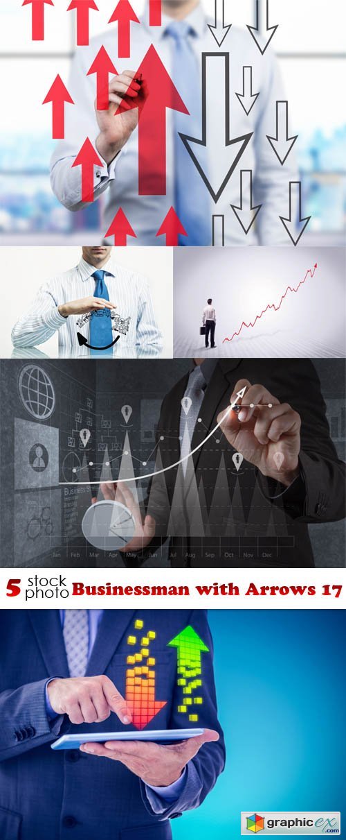 Businessman with Arrows 17