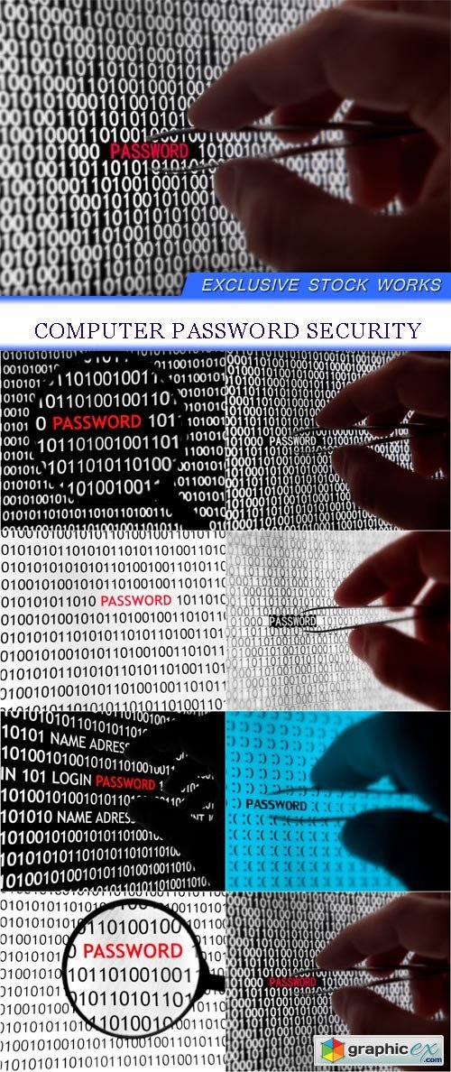 Computer Password Security 8X JPEG
