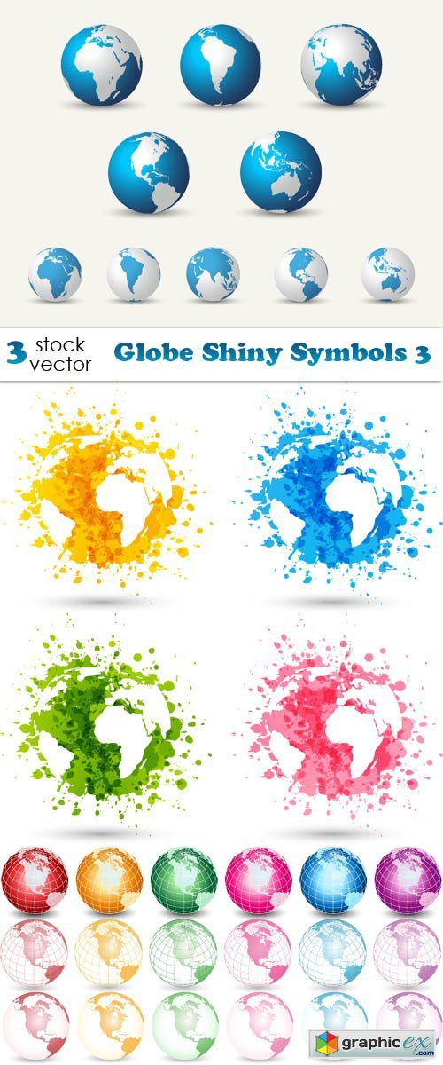 Globe Shiny Symbols 3