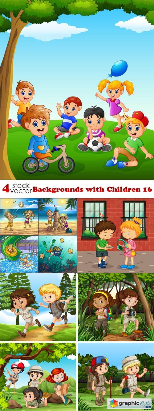 Backgrounds with Children 16