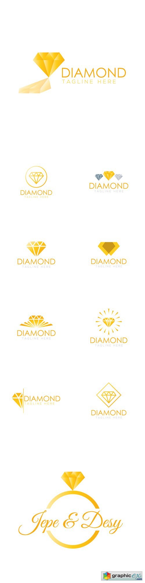 Diamond Logo Creative Design