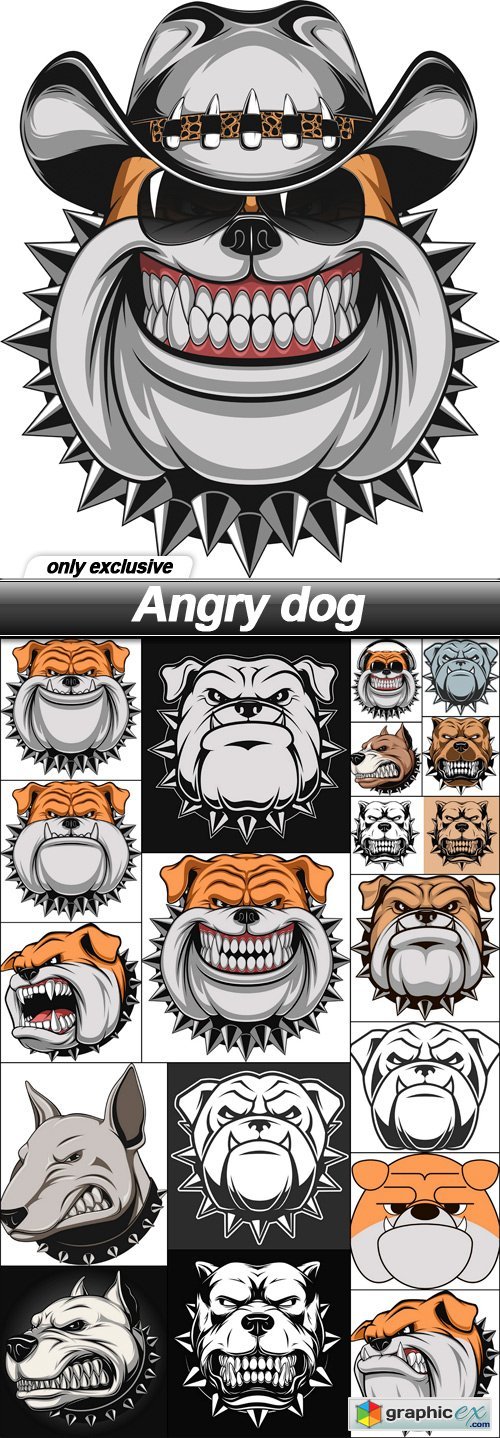 Angry dog - 19 EPS