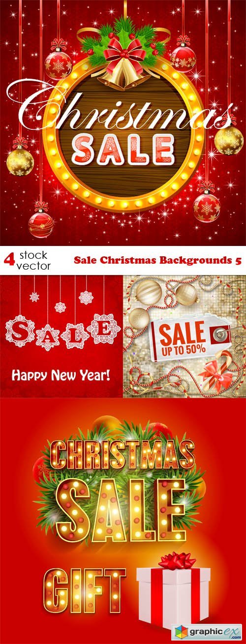 Sale Christmas Backgrounds 5