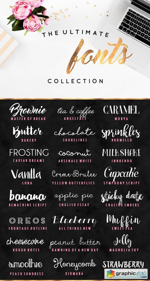  The Ultimate Fonts Collection 