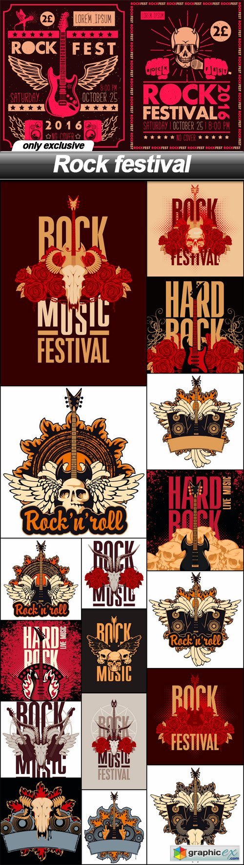 Rock festival - 18 EPS