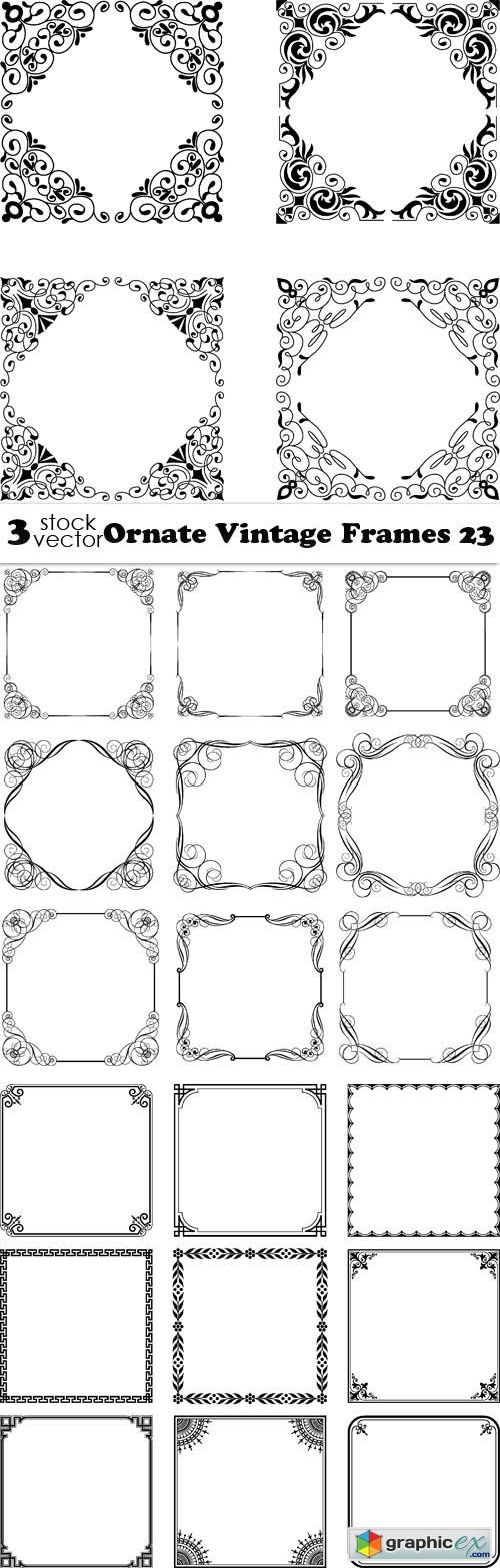 Ornate Vintage Frames 23