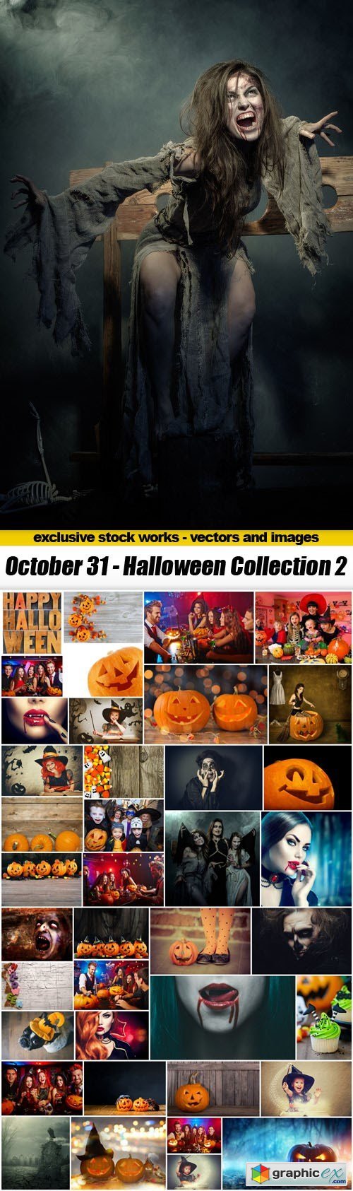 October 31 - Halloween Collection 2, 40xUHQ JPEG