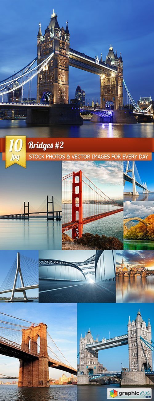 Bridges 2, 10 x UHQ JPEG