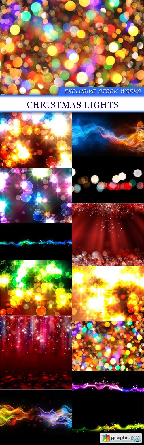 Christmas lights 13X JPEG