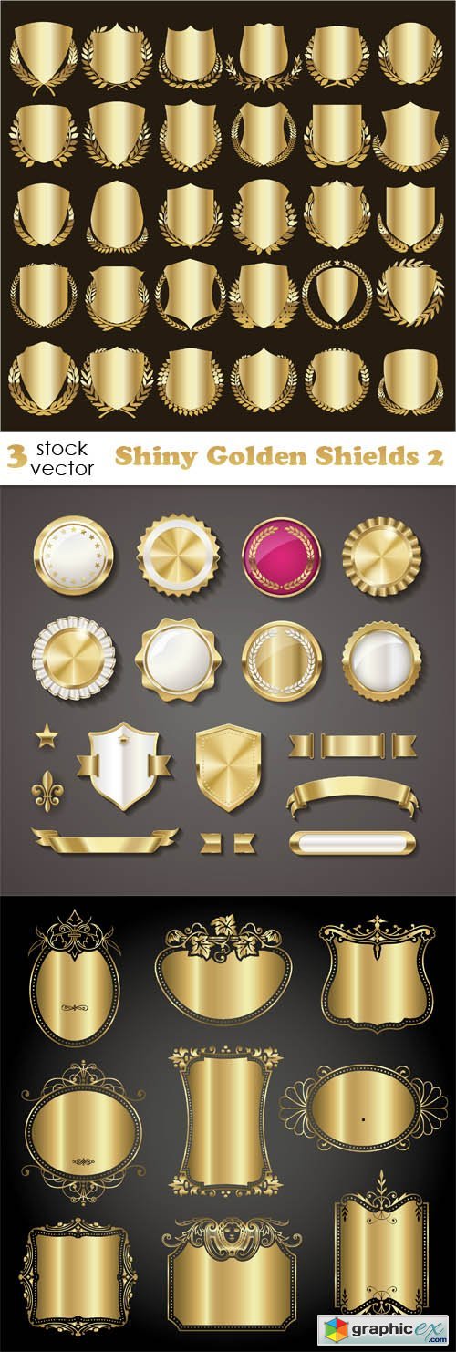 Shiny Golden Shields 2
