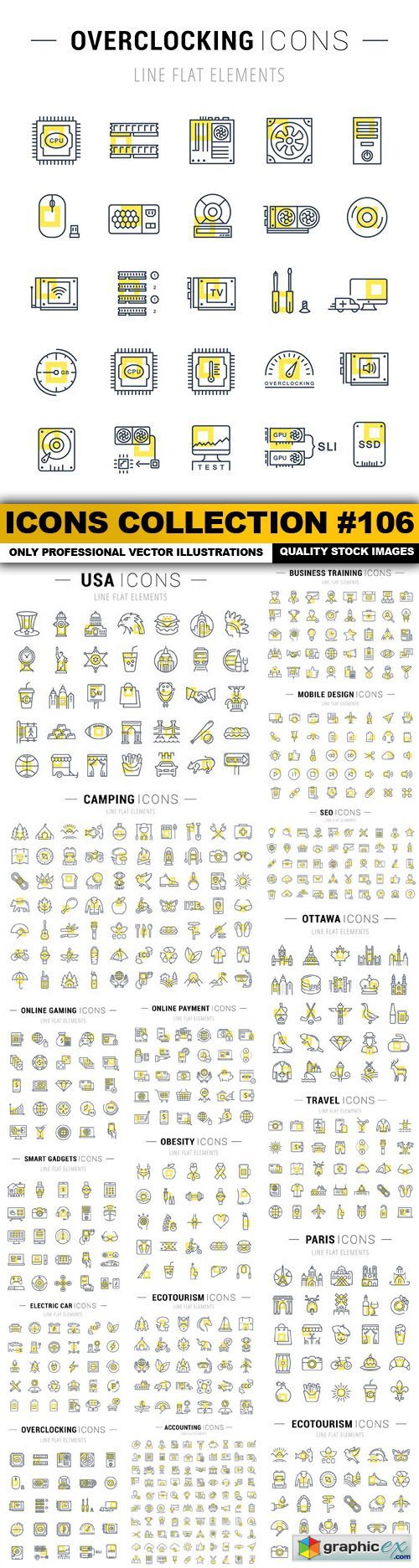 Icons Collection #106 - 20 Vector