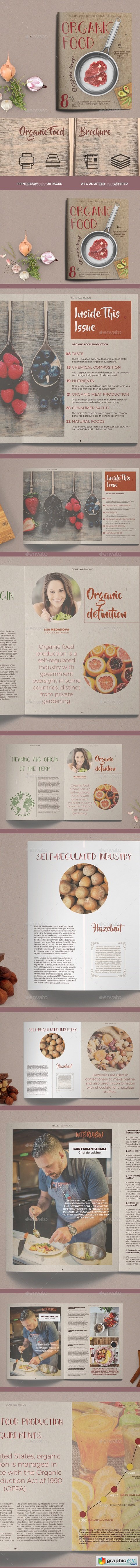 Organic Food Brochure