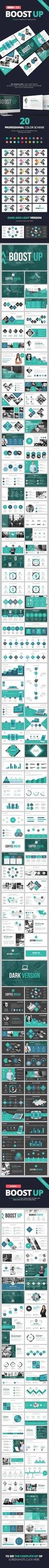 Boost Up  Business Powerpoint Template