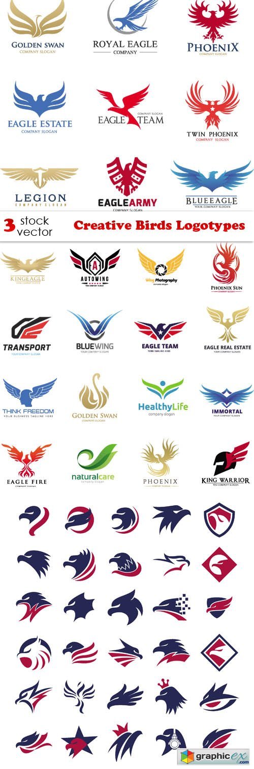 Creative Birds Logotypes