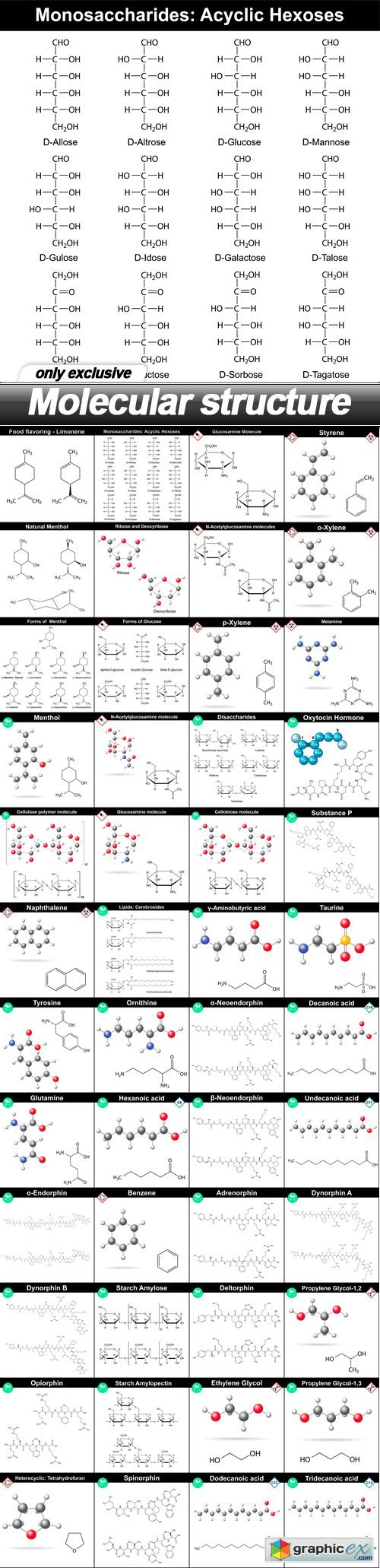 Molecular structure - 48 EPS
