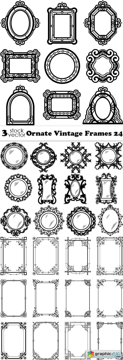 Ornate Vintage Frames 24