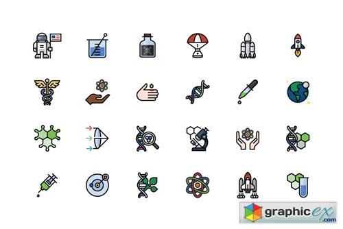 35 Science Icons