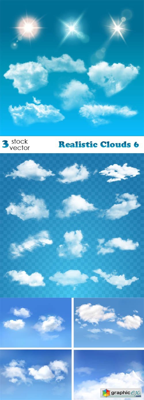 Realistic Clouds 6