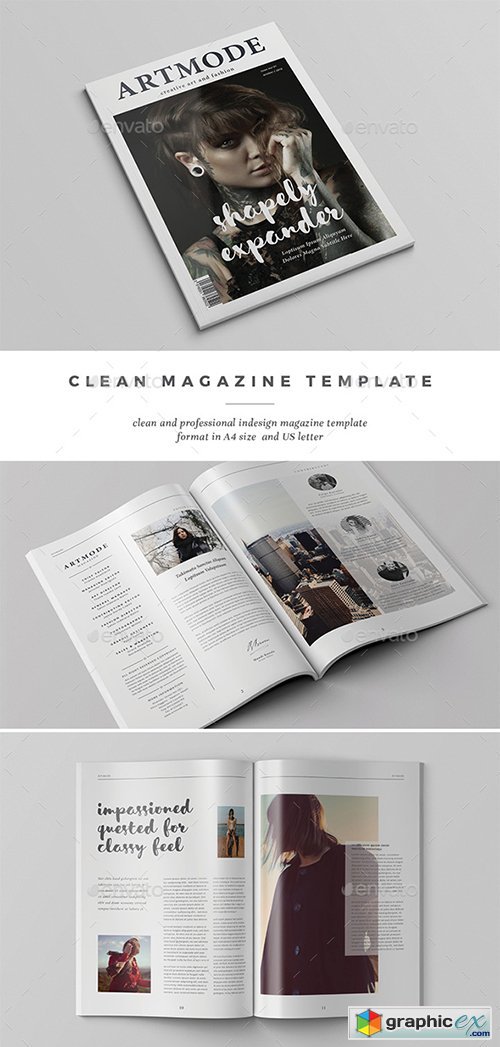 Clean Artmode Magazine