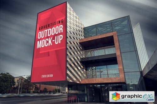 Animated Outdoor Advertising Mockups