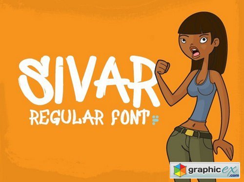 Sivar - Graffiti Font