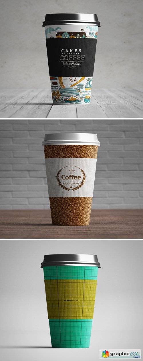 Paper Coffee Cup Mockup, part 6
