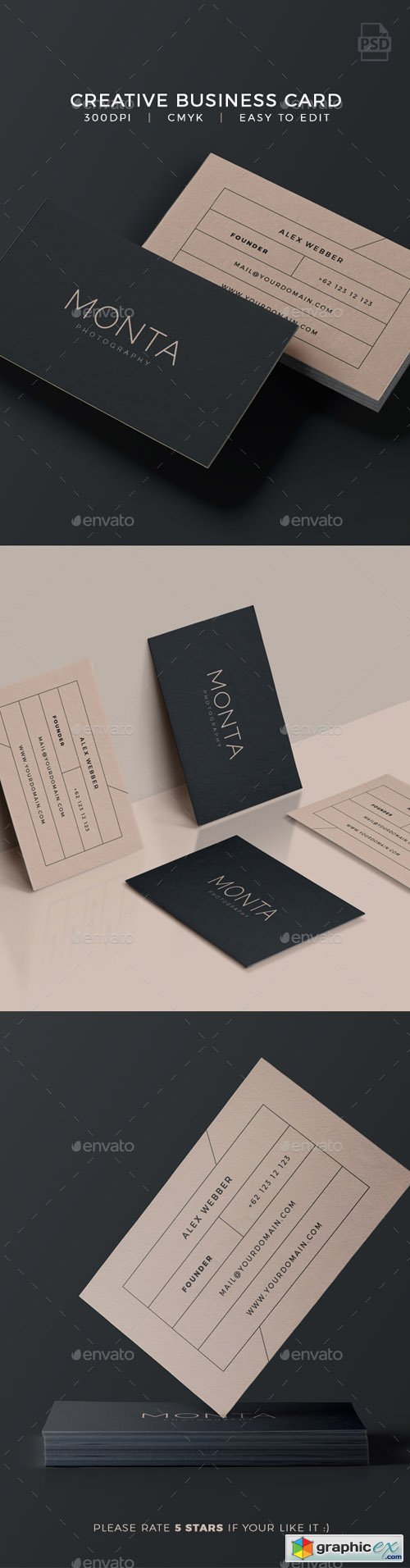 Creative Business Card - Monta