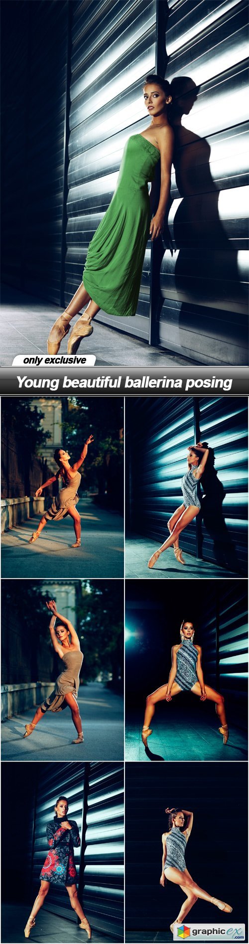 Young beautiful ballerina posing - 7 UHQ JPEG