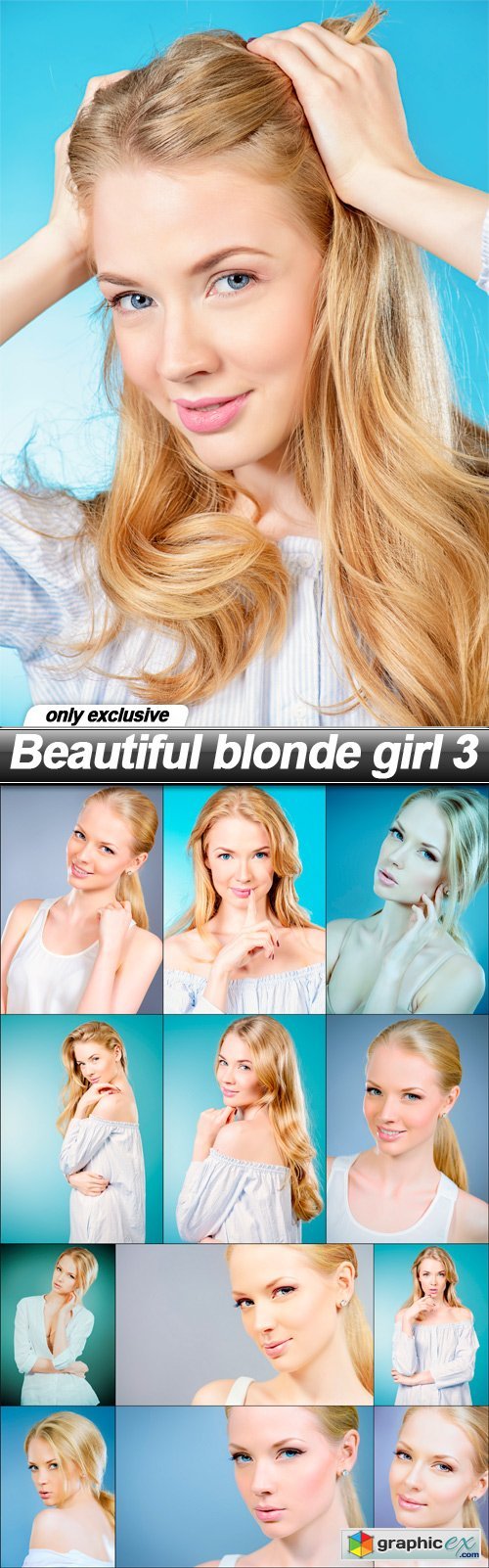 Beautiful blonde girl 3 - 13 UHQ JPEG