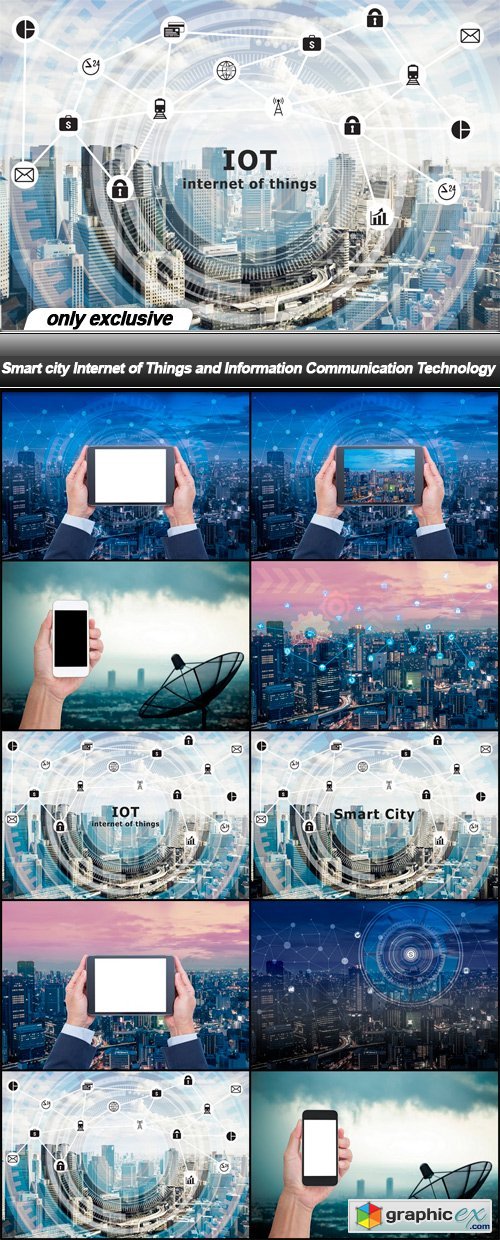 Smart city Internet of Things and Information Communication Technology - 10 UHQ JPEG