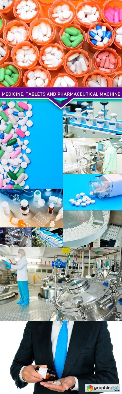 Medicine, tablets and pharmaceutical machine 11X JPEG