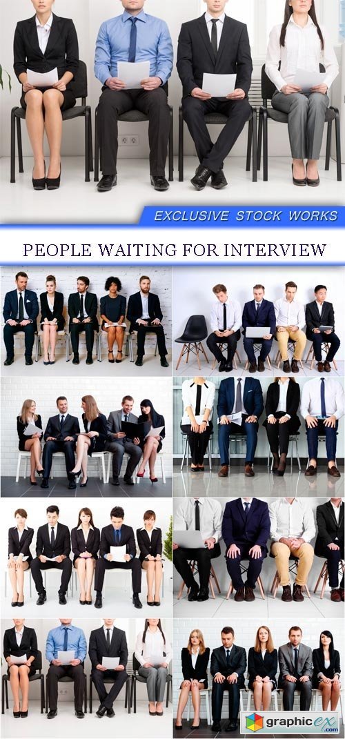 People waiting for interview 8x JPEG