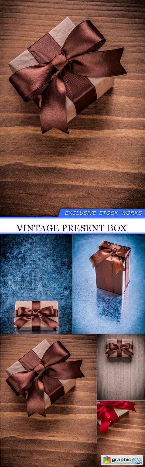 Vintage present box 5X JPEG