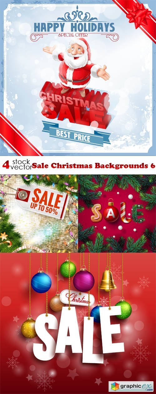Sale Christmas Backgrounds 6