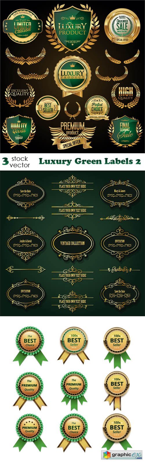 Luxury Green Labels 2