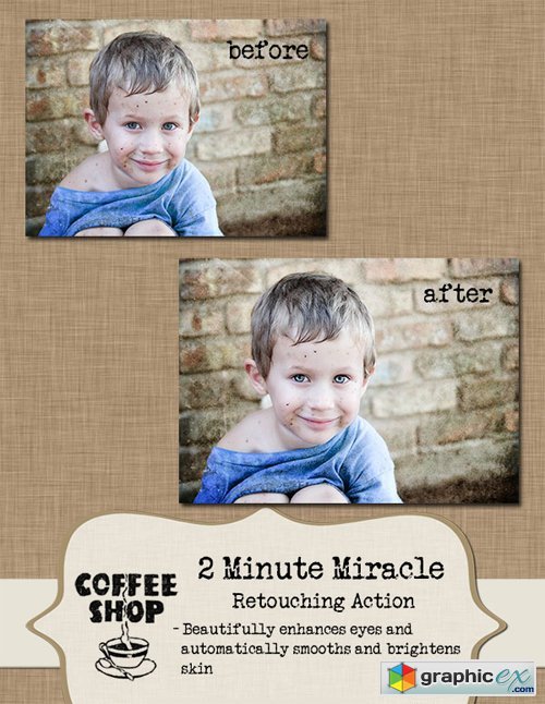 2 Minute Miracle - Retouching Action