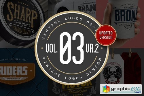 Vintage Logos Design Vol.03