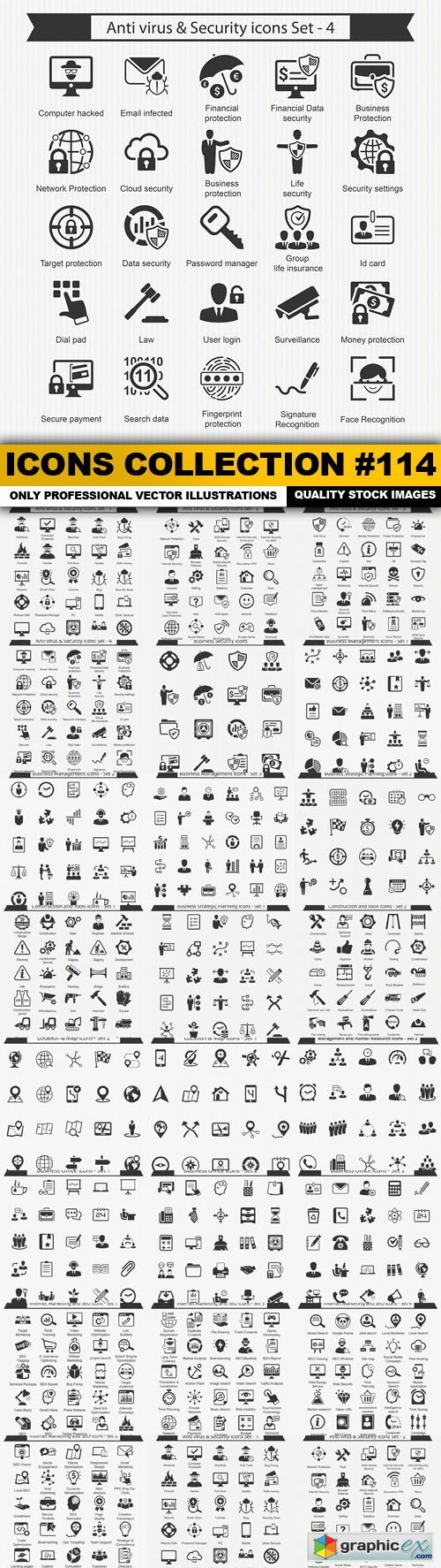 Icons Collection #114 - 22 Vector