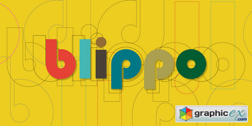 Blippo Font Family