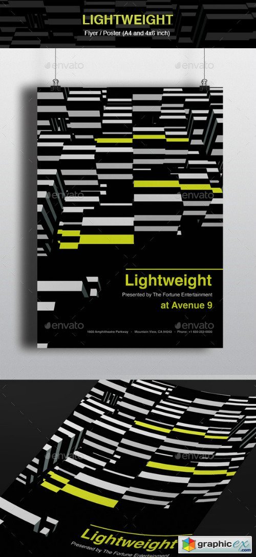 Lightweight Flyer and Poster