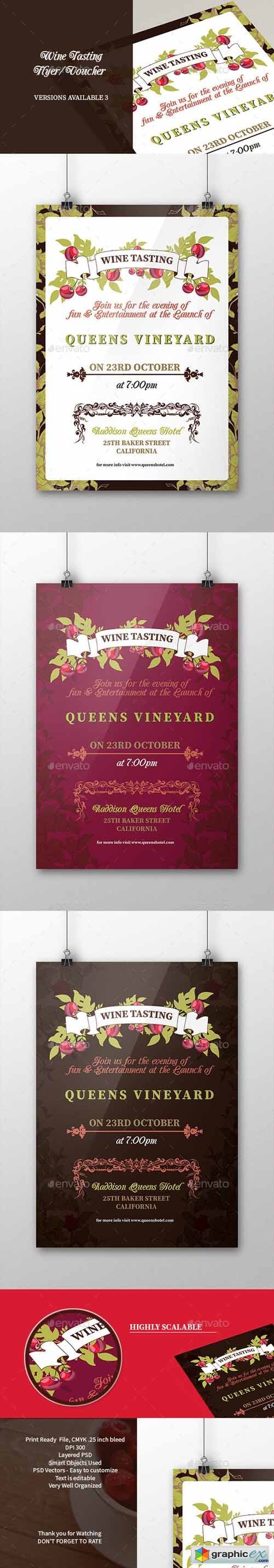 Wine Tasting Flyer/Poster