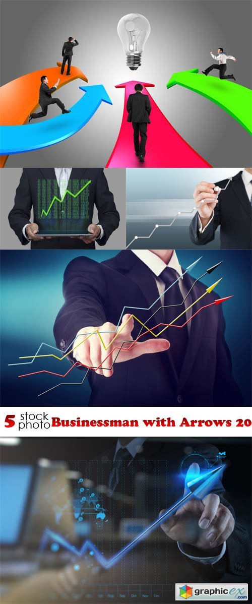 Businessman with Arrows 20