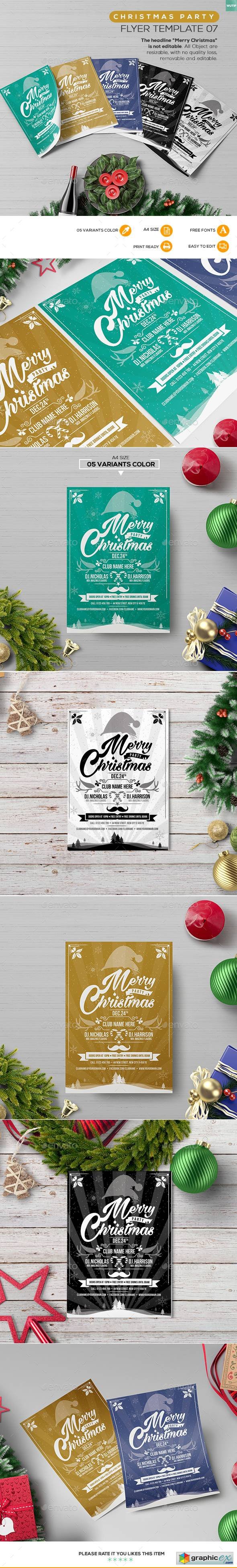 Christmas Party - Flyer Template 07