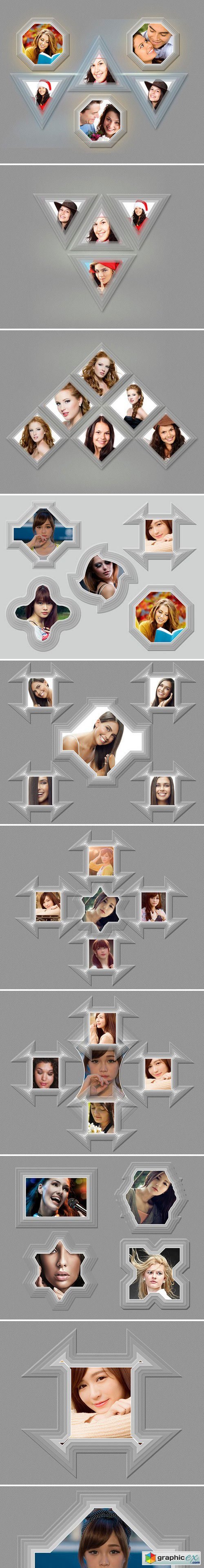 Photo Frame Template(20 in 02 PSD)