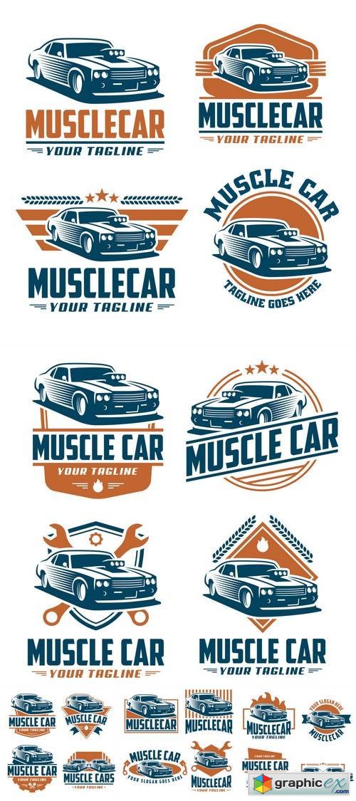Muscle Car Logo Design