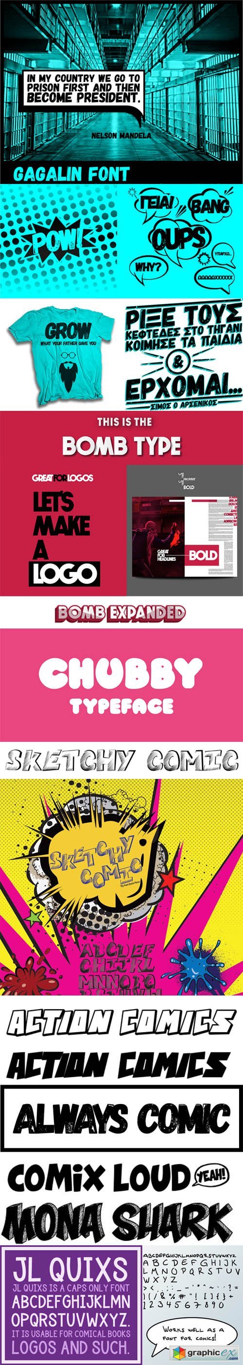 10 Comic Fonts for Artists & Designers