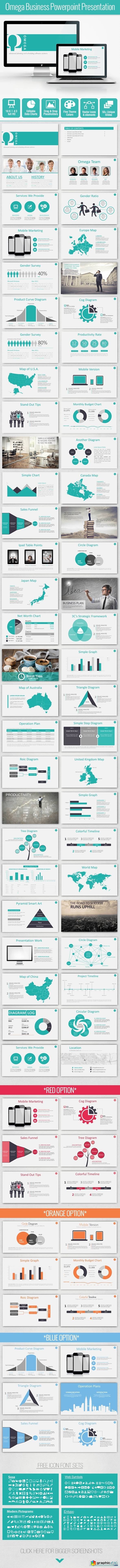 Omega Bussiness Powerpoint Template
