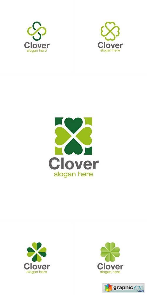 Clover Lucky Logo Icon
